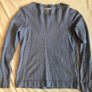 blue pullover sweater